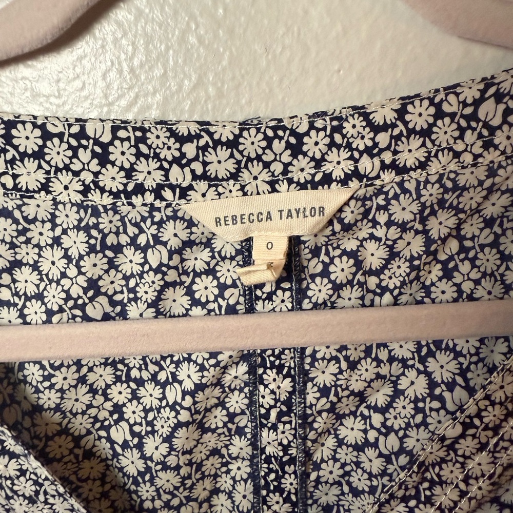 Rebecca Taylor button down sun dress - Picture 4 of 14
